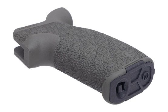 The Emissary Development full-size Axle Grip features an integrated storage compartment.
